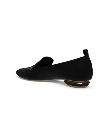 Shop Nicholas Kirkwood Customisable Beya Loafers In Black