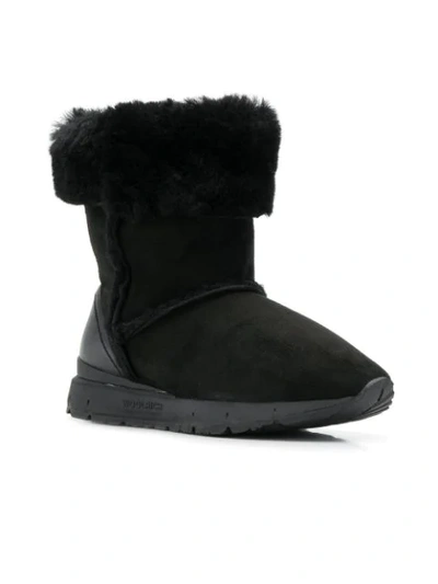 Shop Woolrich Lined Boots - Black