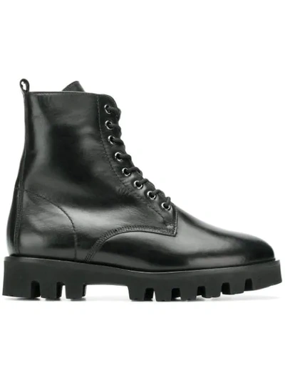 Shop Hogl Hiker Boots In Black