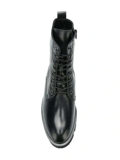 Shop Hogl Hiker Boots In Black