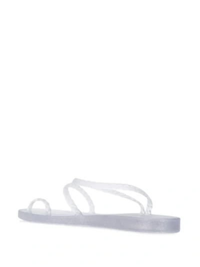 Shop Ancient Greek Sandals Ancient Greek Jelly Sandals In Grey