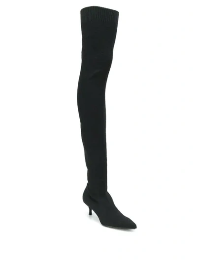 DOROTHEE SCHUMACHER OVER THE KNEE BOOTS - 黑色