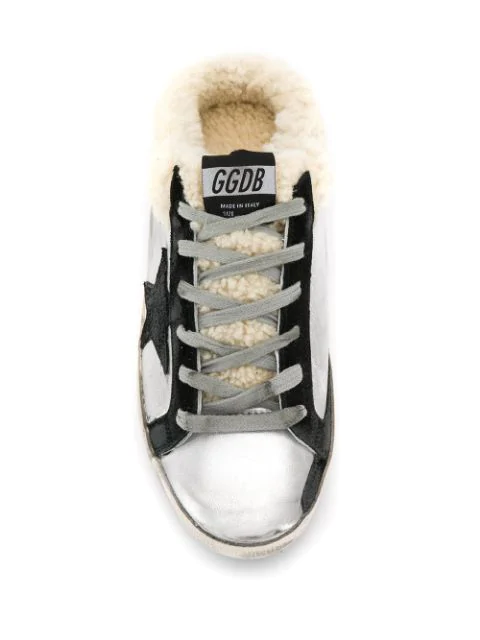 golden goose mule sneakers