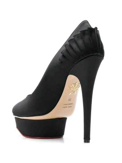 Shop Charlotte Olympia Dolly Pumps In Black