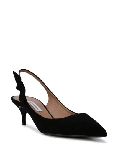 Shop Tabitha Simmons Rise Pumps In Black Kidsuede