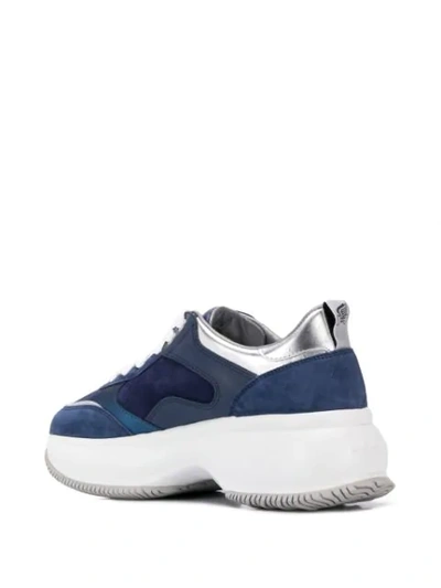 Shop Hogan Maxi I Active Sneakers In Blue