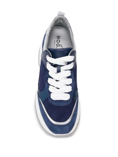 Shop Hogan Maxi I Active Sneakers In Blue