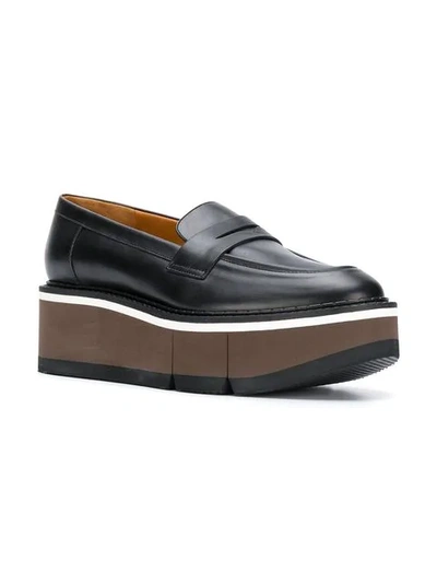 Shop Clergerie Benedict Platform Loafers In Black