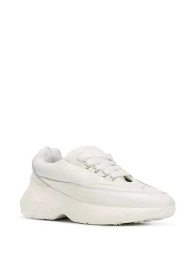 Shop Joshua Sanders Chunky Sneakers In White
