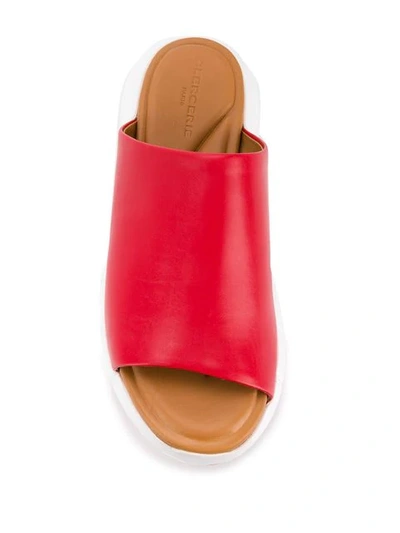Shop Clergerie Acid Sandals In Red