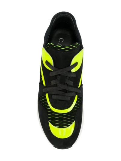 CASADEI PANTHER FLUO SNEAKERS - 黑色