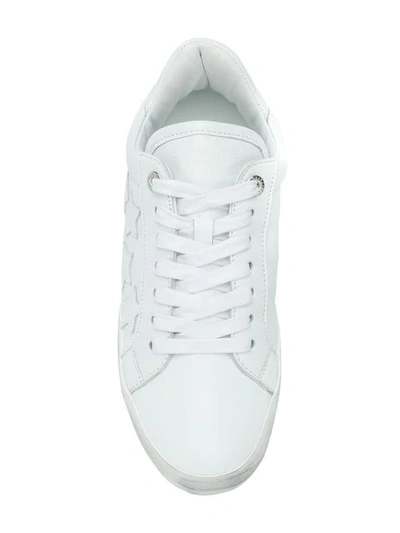 Shop Zadig & Voltaire Star Patches Sneakers In White