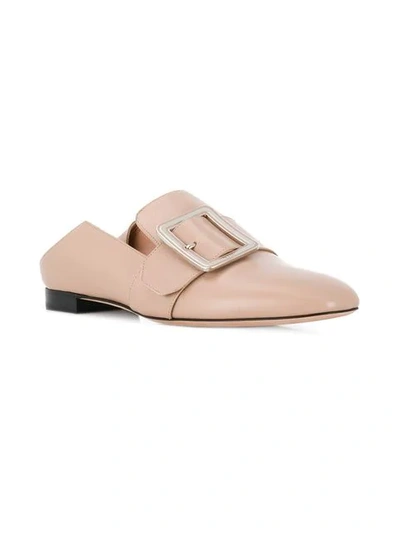 Shop Bally Janelle Loafers In 641 Skin