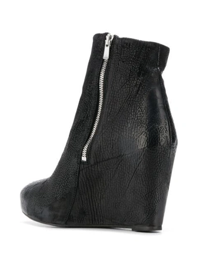 Shop Isaac Sellam Experience Mirelle Wedge Ankle Boots In Black