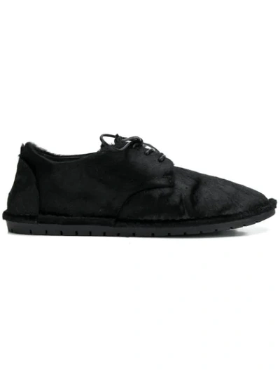 Shop Marsèll Relaxed-fit Oxfords In Black