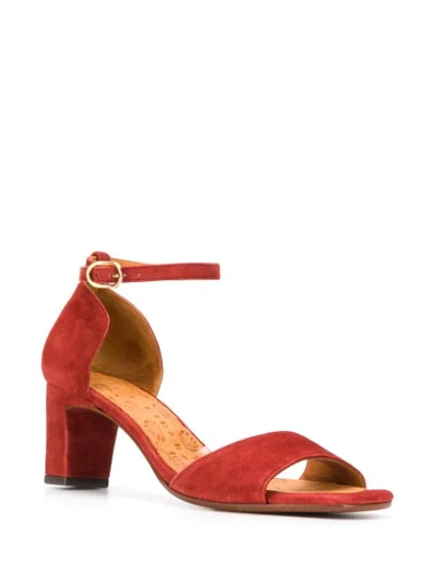 Chie Mihara Open Toe Sandals In Red