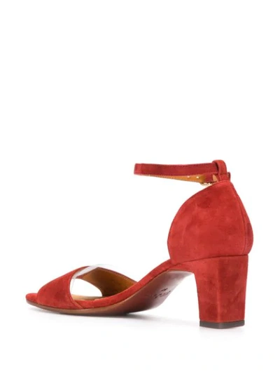 Chie Mihara Open Toe Sandals In Red