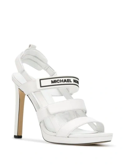 Shop Michael Michael Kors Demi Sandals - White