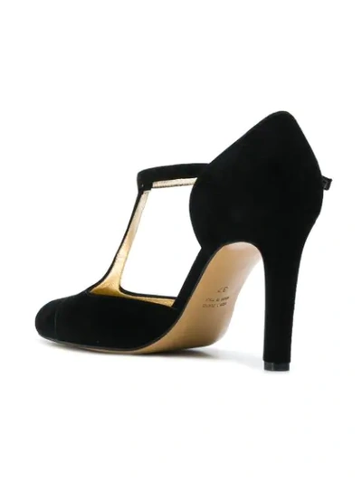 Shop Antonio Barbato Buckle Pumps In Black