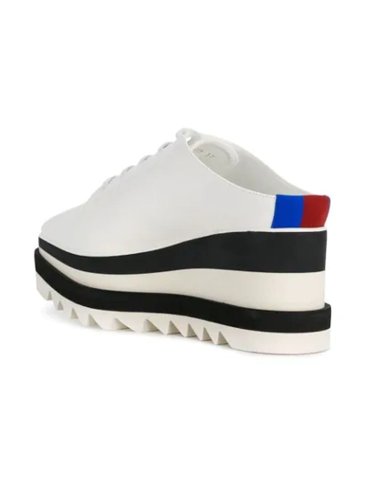 Shop Stella Mccartney Elyse Platform Sneakers In White