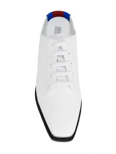 Shop Stella Mccartney Elyse Platform Sneakers In White