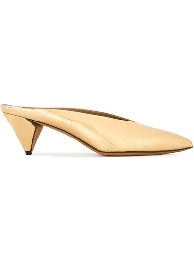 Shop Alumnae Slip-on Pumps In Metallic