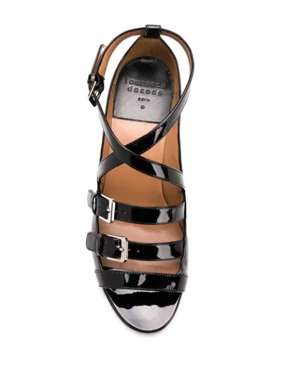 LAURENCE DACADE BUCKLED SANDALS - 黑色