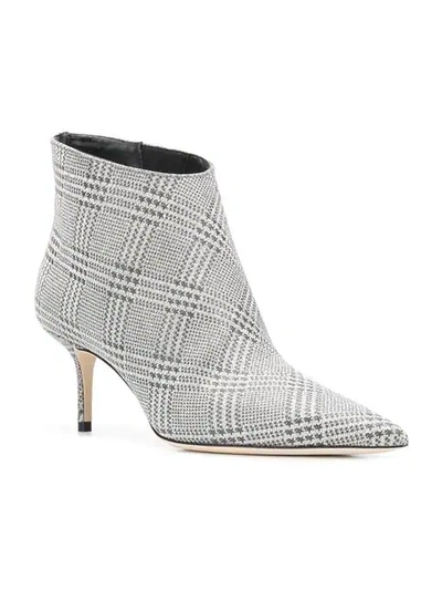 Shop Jimmy Choo Marinda Boots In Silver