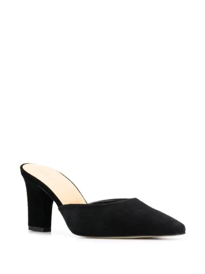 Shop Aeyde Signe Mules In Black