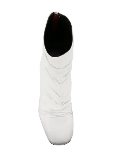 Shop Chuckies New York Exclusive Halmanera Muslei Boots - White