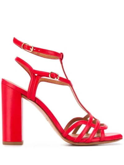 Shop Chie Mihara Sandalen Mit Absatz - Rot In Red