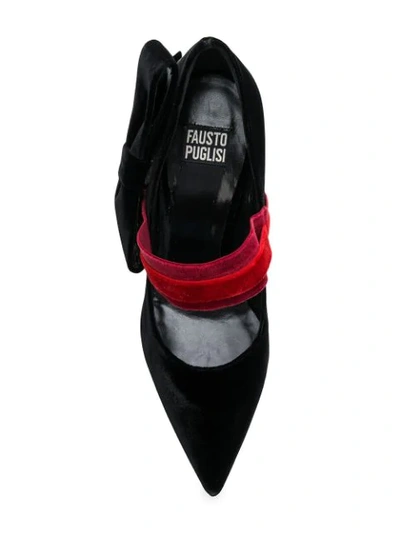 Shop Fausto Puglisi Pointed Toe Pumps In Black