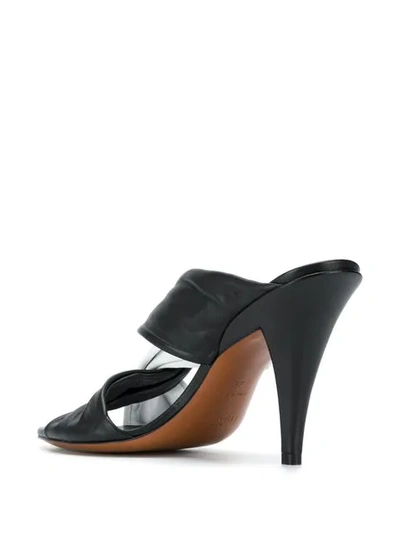 GIVENCHY HIGH-HEEL MULES - 黑色