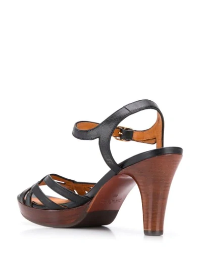 Shop Chie Mihara Platform Sandals In Black