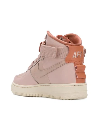 Shop Nike Air Force 1 High Utility Sneakers In Pink