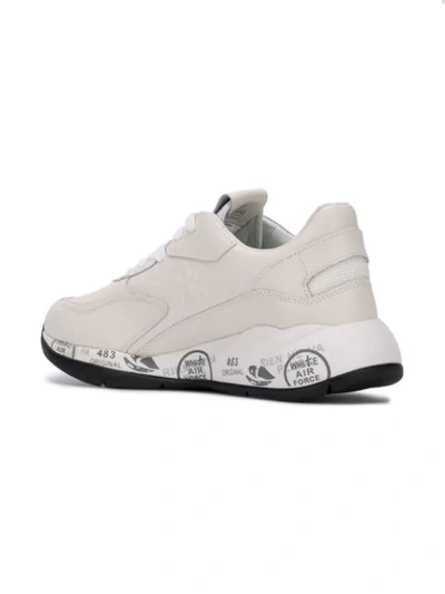 Shop White Premiata Scarlett Sneakers