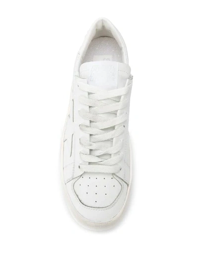 Shop Golden Goose Superstar Sneakers In White