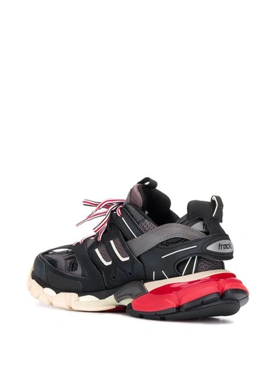Balenciaga Track Logo-detailed Mesh And Rubber Sneakers In Black