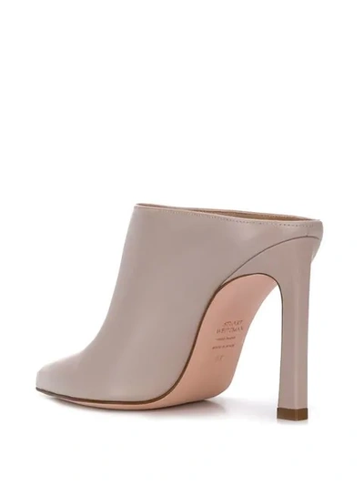 Shop Stuart Weitzman Camila Mules In Neutrals