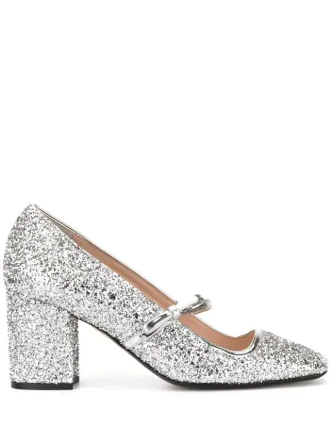 mary jane silver shoes