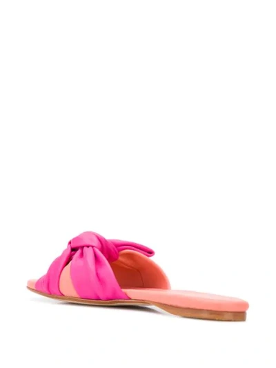 Shop Anna Baiguera Tie Knot Sandal In Pink