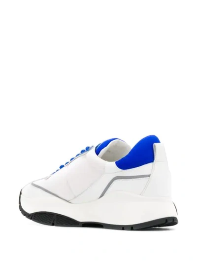 Shop Jimmy Choo Raine Sneakers In White