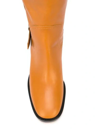 Shop Derek Lam Arizona Boots - Neutrals