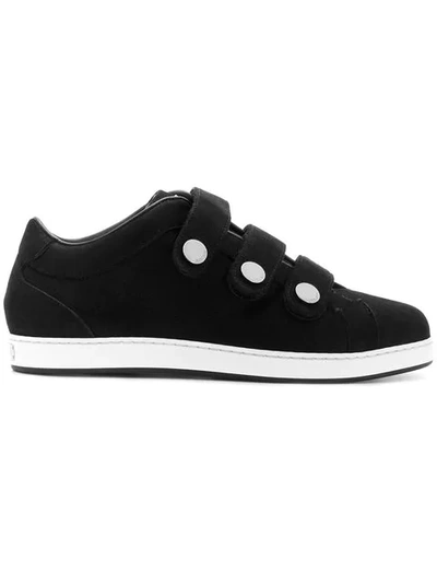 Shop Jimmy Choo Ny Sneakers - Black