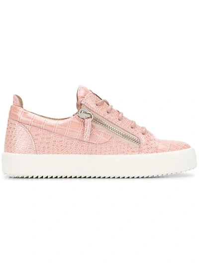 Shop Giuseppe Zanotti May D Sneakers In Pink