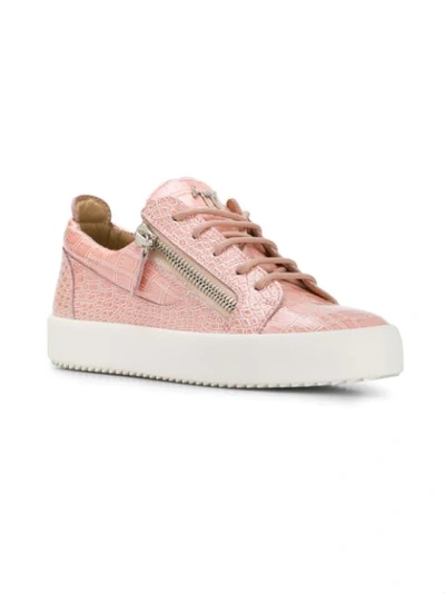 Shop Giuseppe Zanotti May D Sneakers In Pink