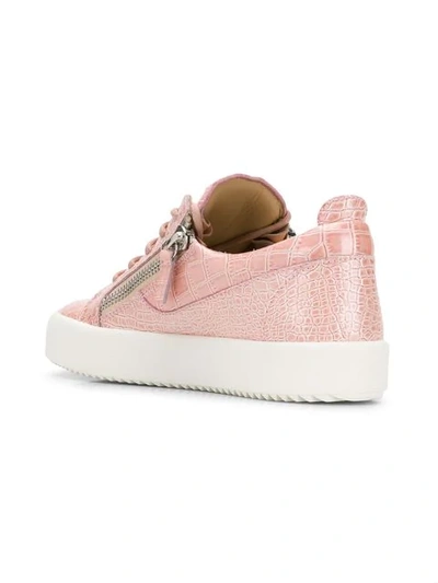 Shop Giuseppe Zanotti May D Sneakers In Pink