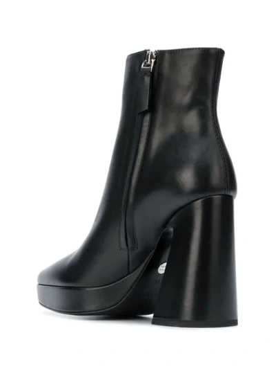 Shop Proenza Schouler Platform Boots In Black