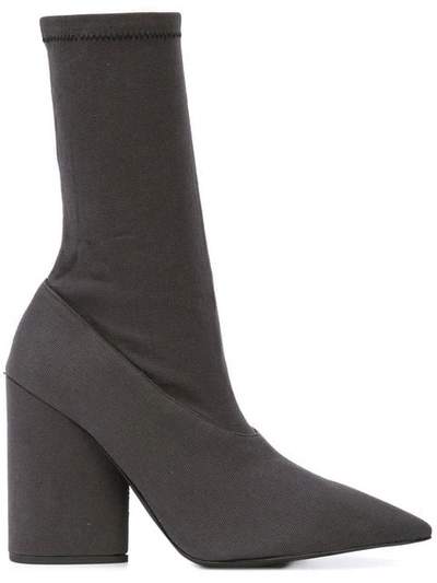 Shop Yeezy Season 7 Sock Boots In Black