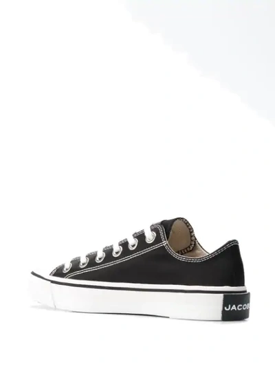 Shop Marc Jacobs Low Top Satin In 001